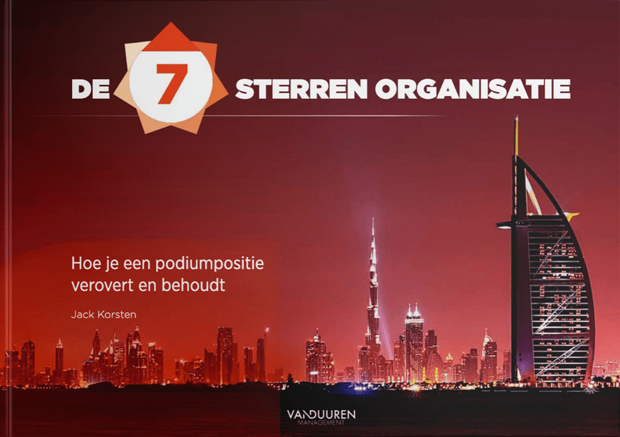 De 7-Sterren Organisatie — denk- en werkboek van Jack Korsten